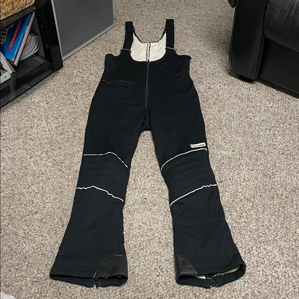 Vintage 80s Benna Brok made in Italy Women's Black outdoor Overalls